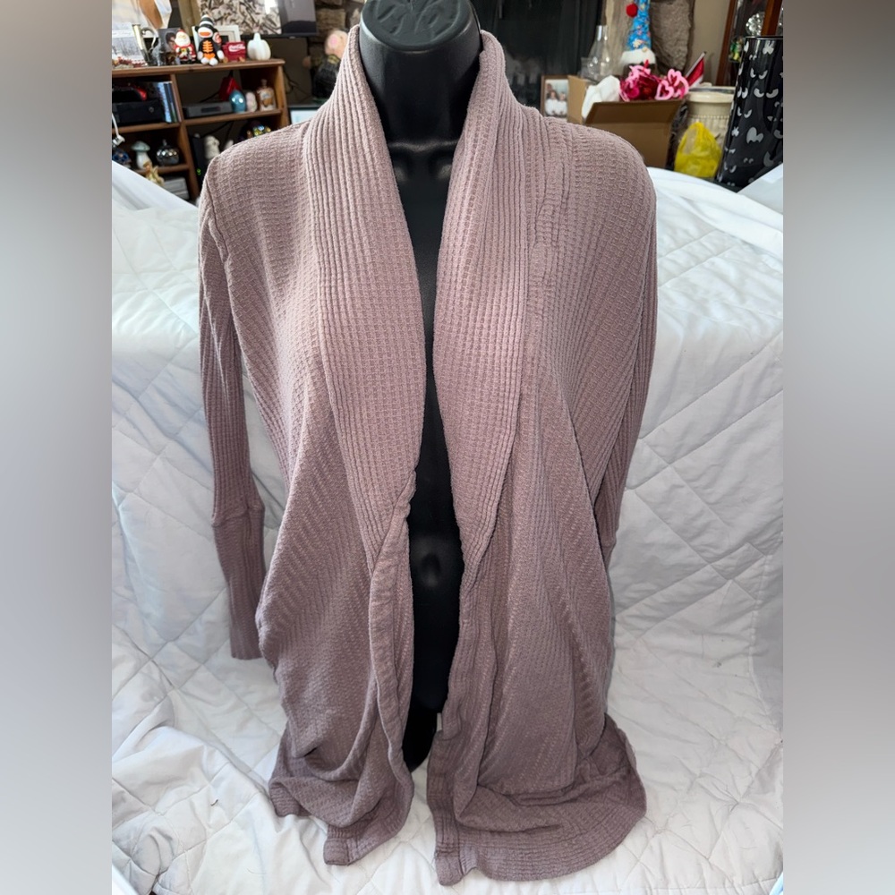 Chaser Open Front Cardigan Duster